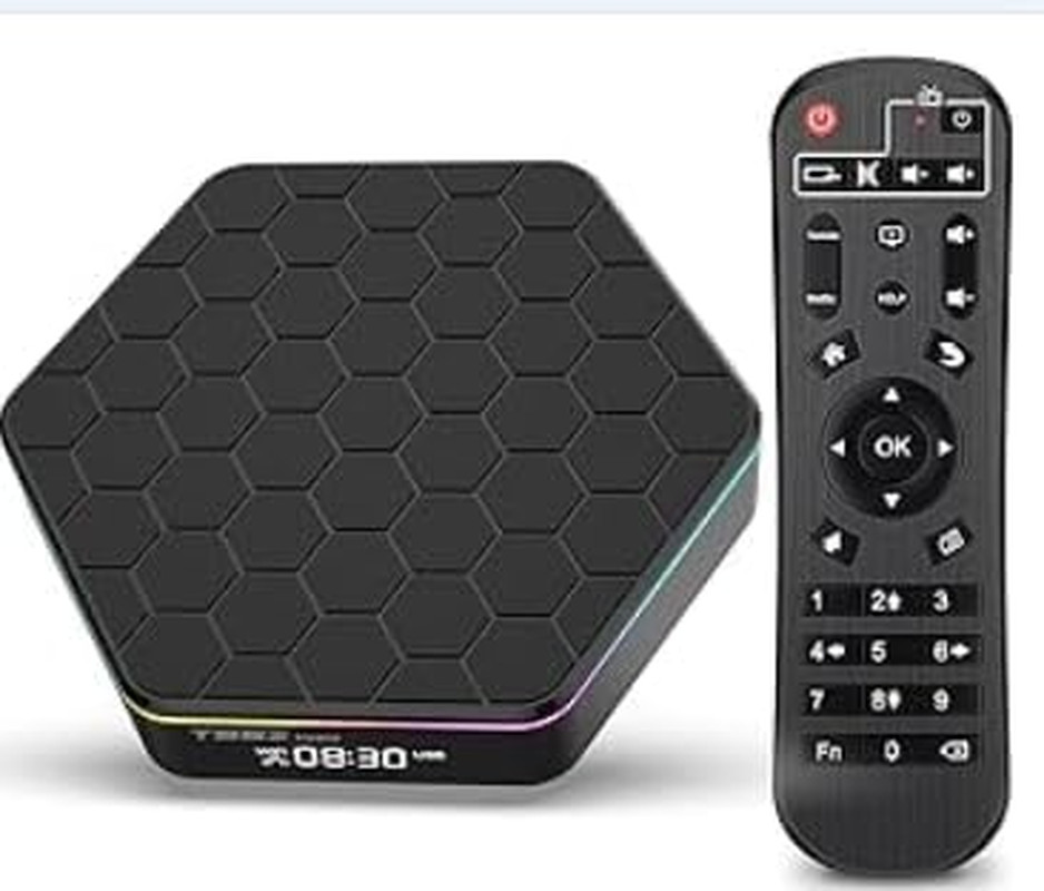 T95ZPLUS Android TV Box 12.0, 4GB RAM, 32GB ROM, 6K Ultra HD, Bluetooth 5.0