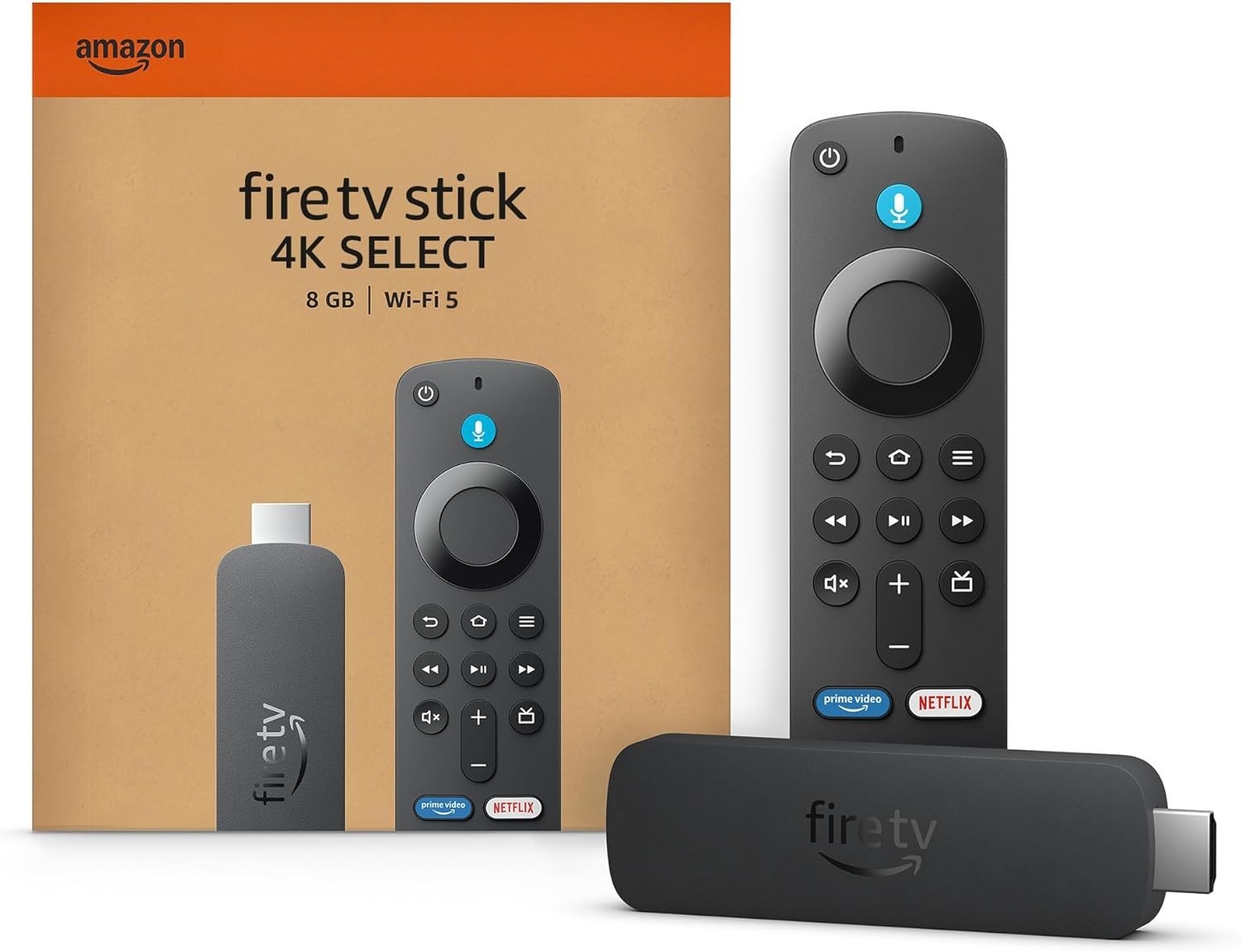 NEW 2025 Amazon Fire TV Stick 4K Select Ultra HD Streaming w/ Remote AI Powered