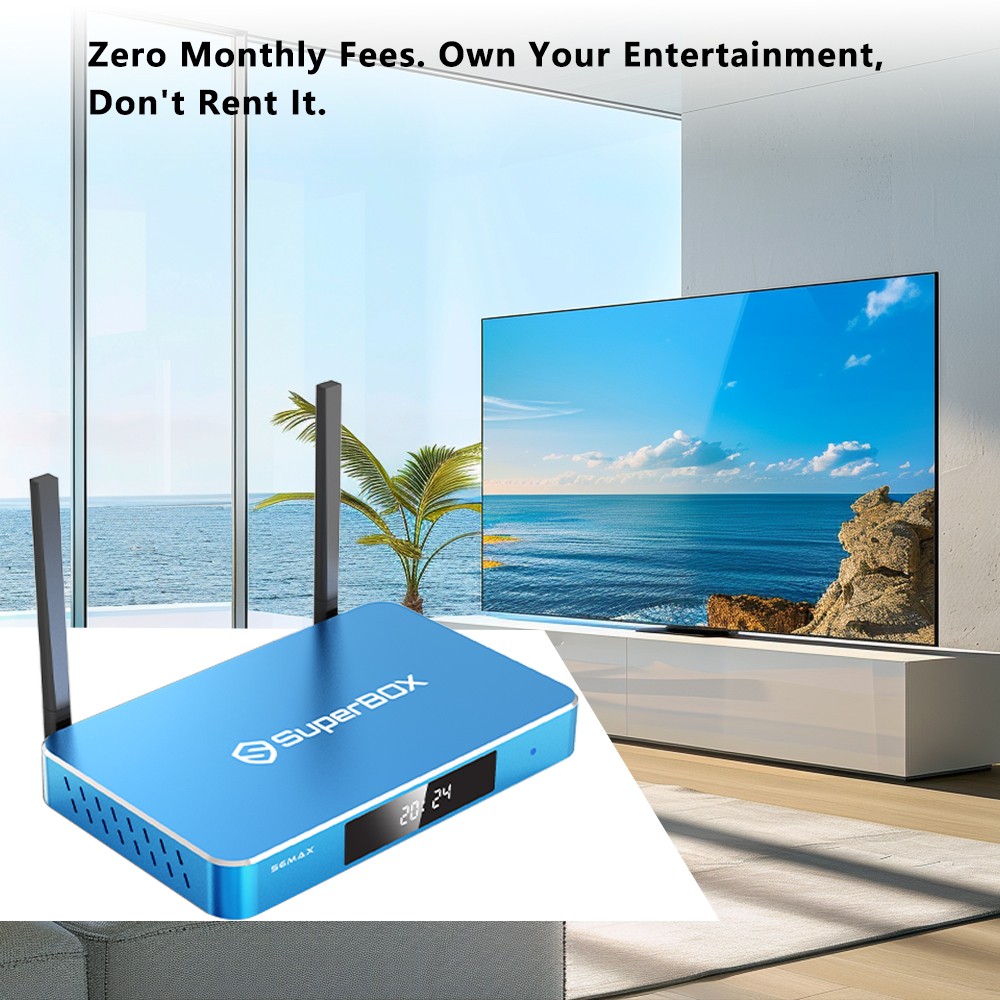 SuperBox S6 Max TV BOX Speech Control Quality Guarantee 100% Free Ship