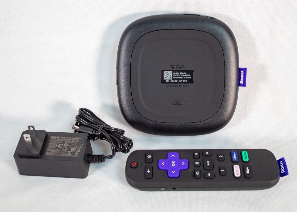 Roku Ultra 4800R 4K Streaming Media Player – Black