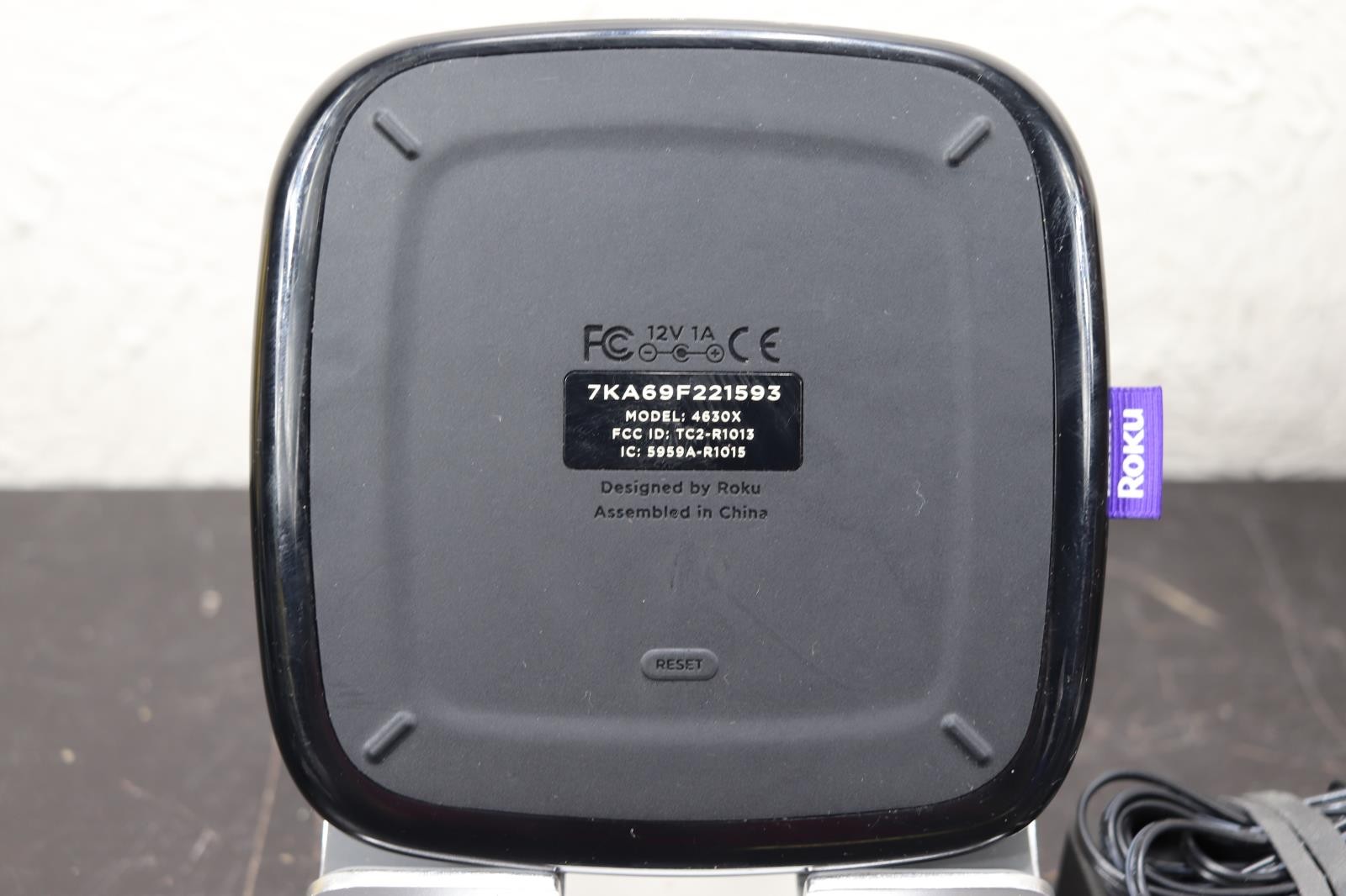 Roku Premier+ (5th Generation) 4K Media Streamer 4630X Power Adapter – Black