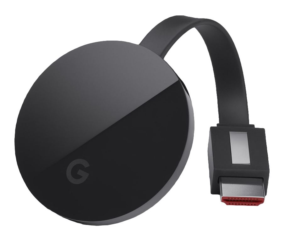 Google Chromecast Ultra 4K Digital Media Streamer – Black (GA3A00403A14)