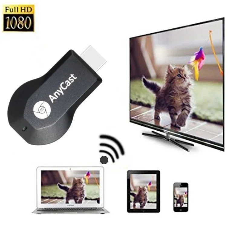 4K WiFi HDMI Anycast Miracast Airplay TV Wireless Display DLNA Dongle Adapter