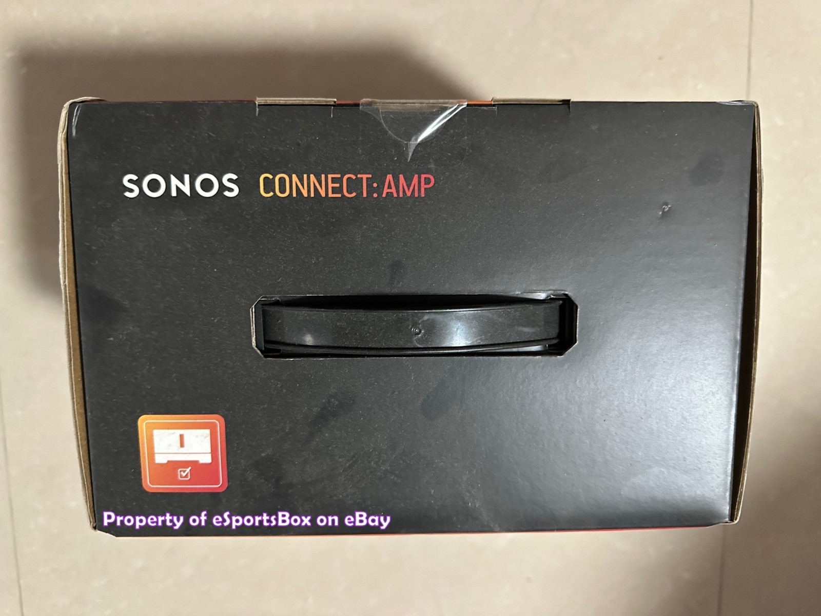BRAND NEW Sonos Connect:Amp Digital Media Streamer – White/Gray (CTAZPUS1)