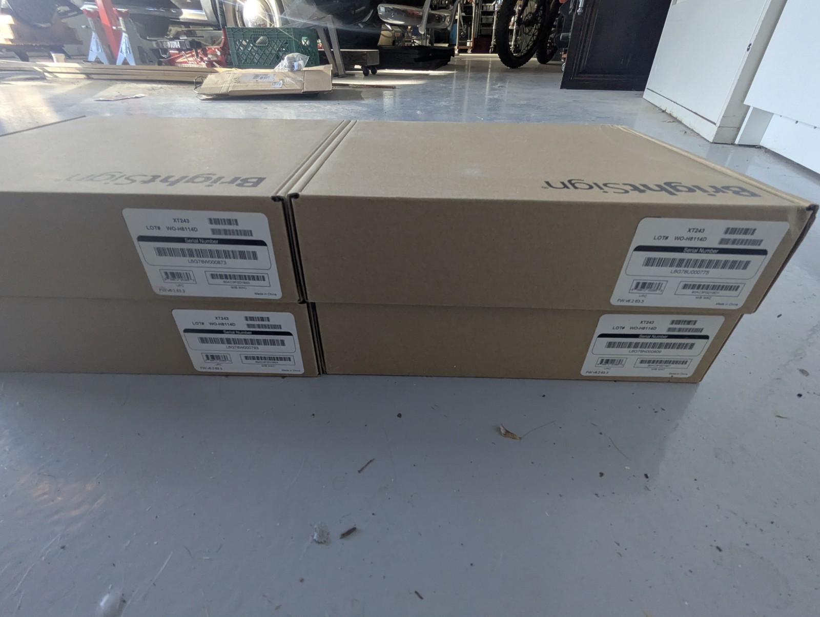 Brightsign XT243 Factory Sealed Boxes