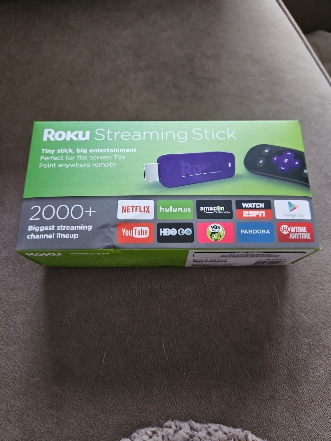 Roku Streaming Stick (2nd Generation) 3500R HDMI w/ Charger