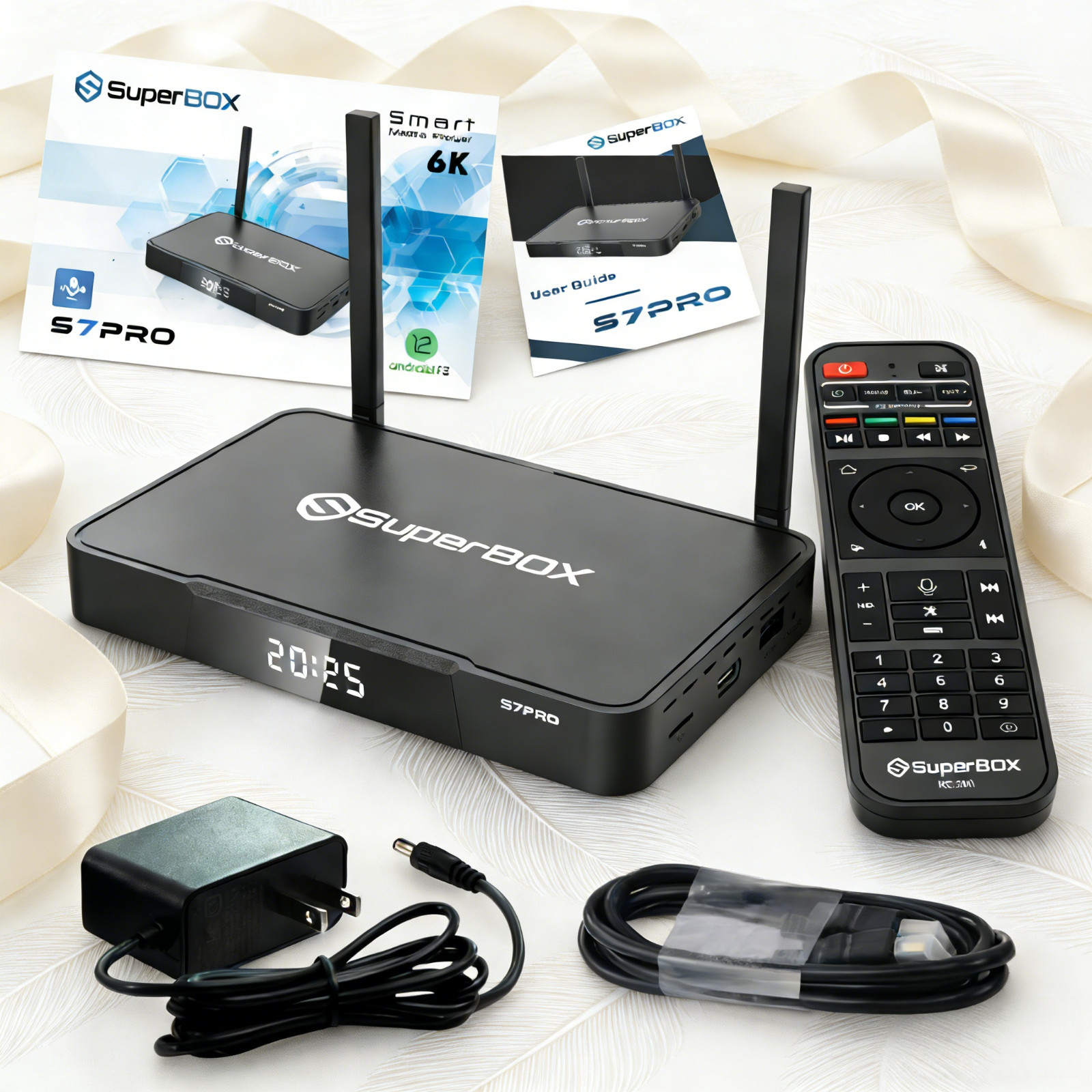SuperBox S7 Pro Streaming Media Player 4GB+32GB 7-Day Time Shift Cord Cutter Box