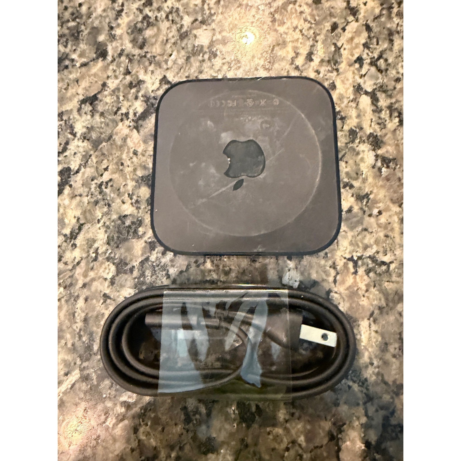 Apple TV 3rd Generation Model A1469 Black Streaming Media Player with Power Cord