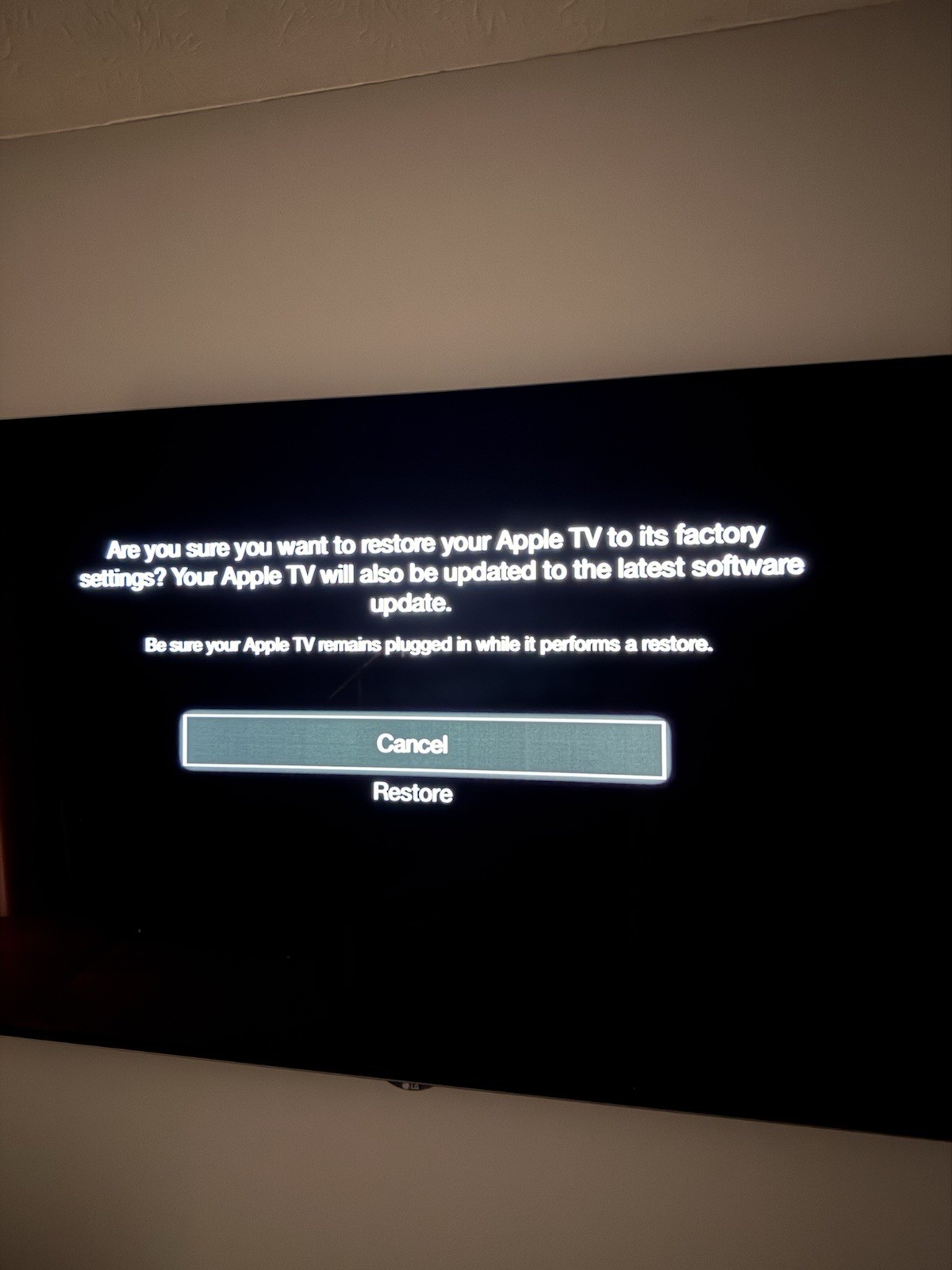 A1469 Apple TV 1080p Updated Restored – no remote or power cord – Apple Airplay