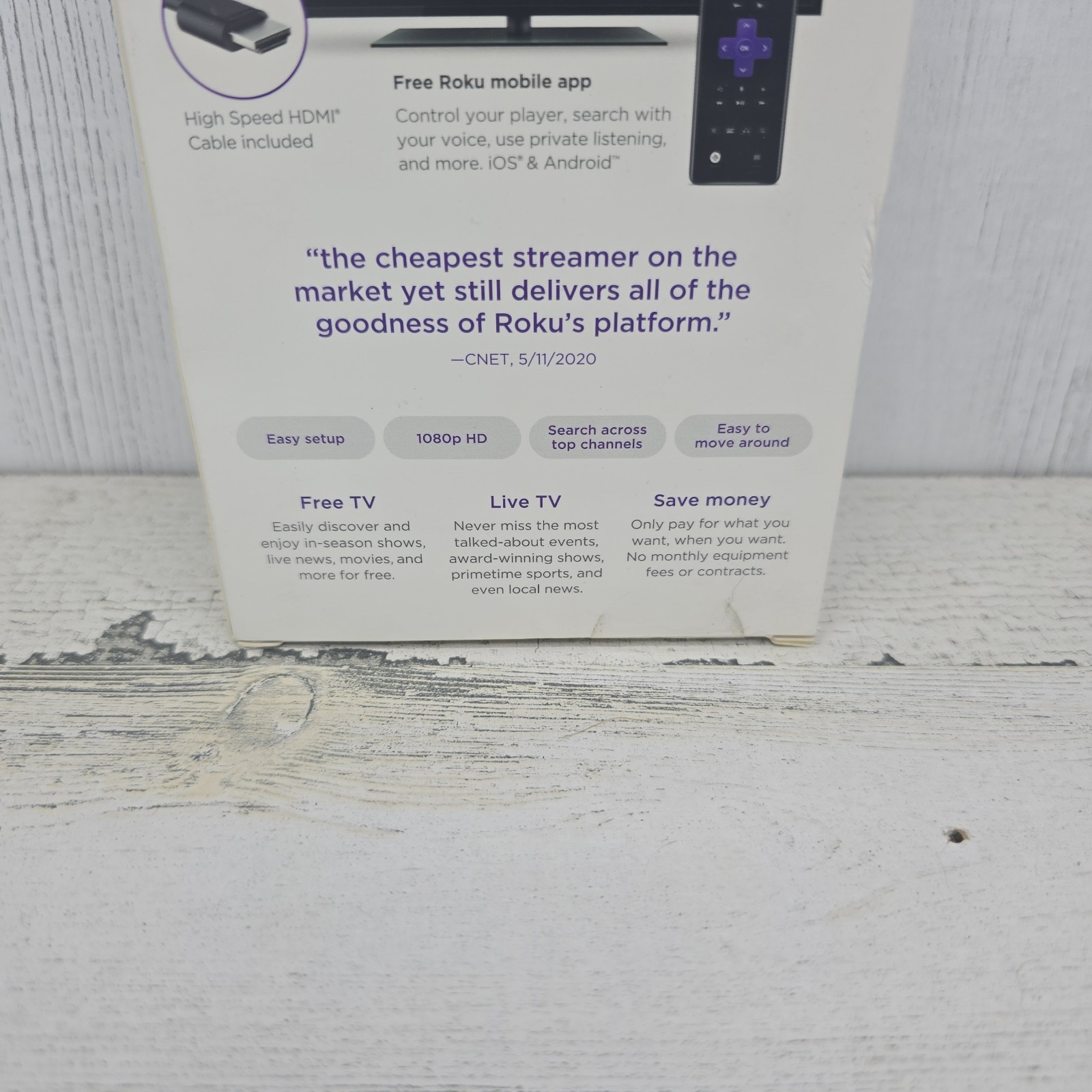Roku SE HD Streaming Media Player 3930SE (NEW/SEALED) Free Shipping