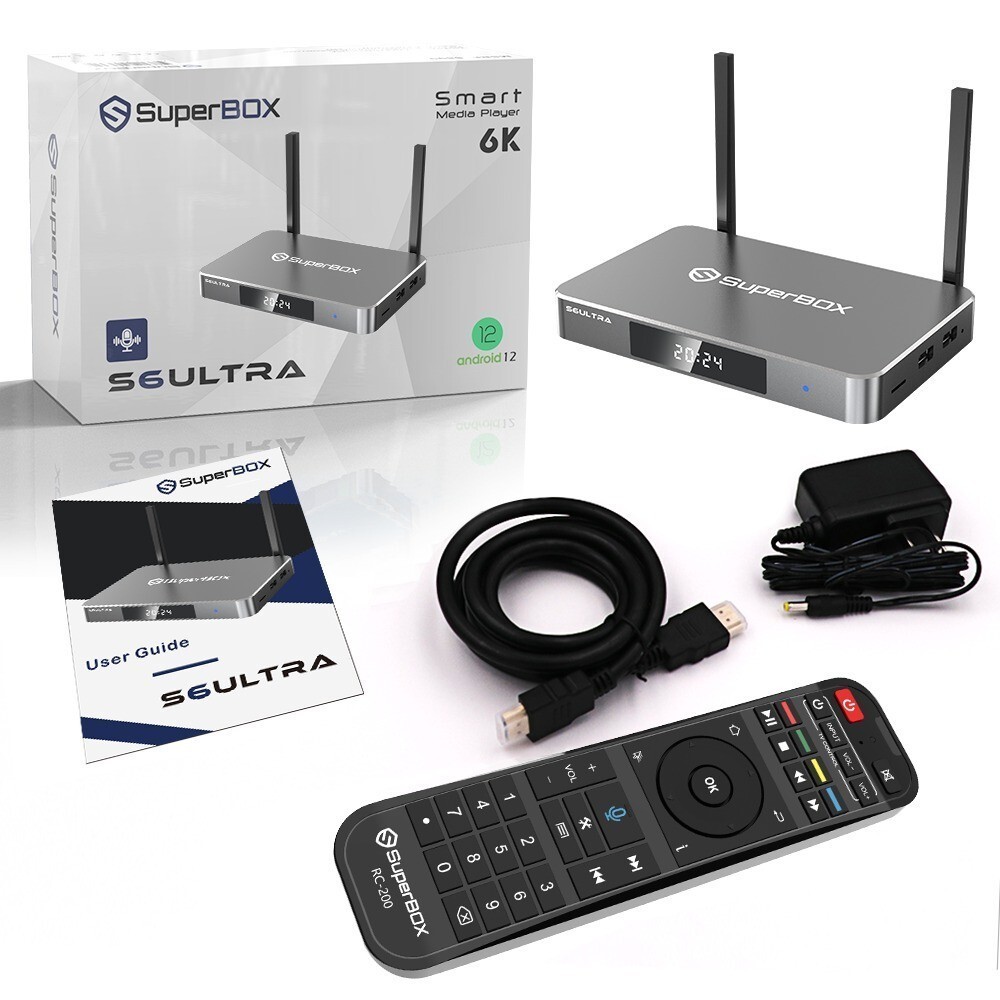 SuperBox S6 Ultra – The Ultimate Streaming Device Same Day Shipping