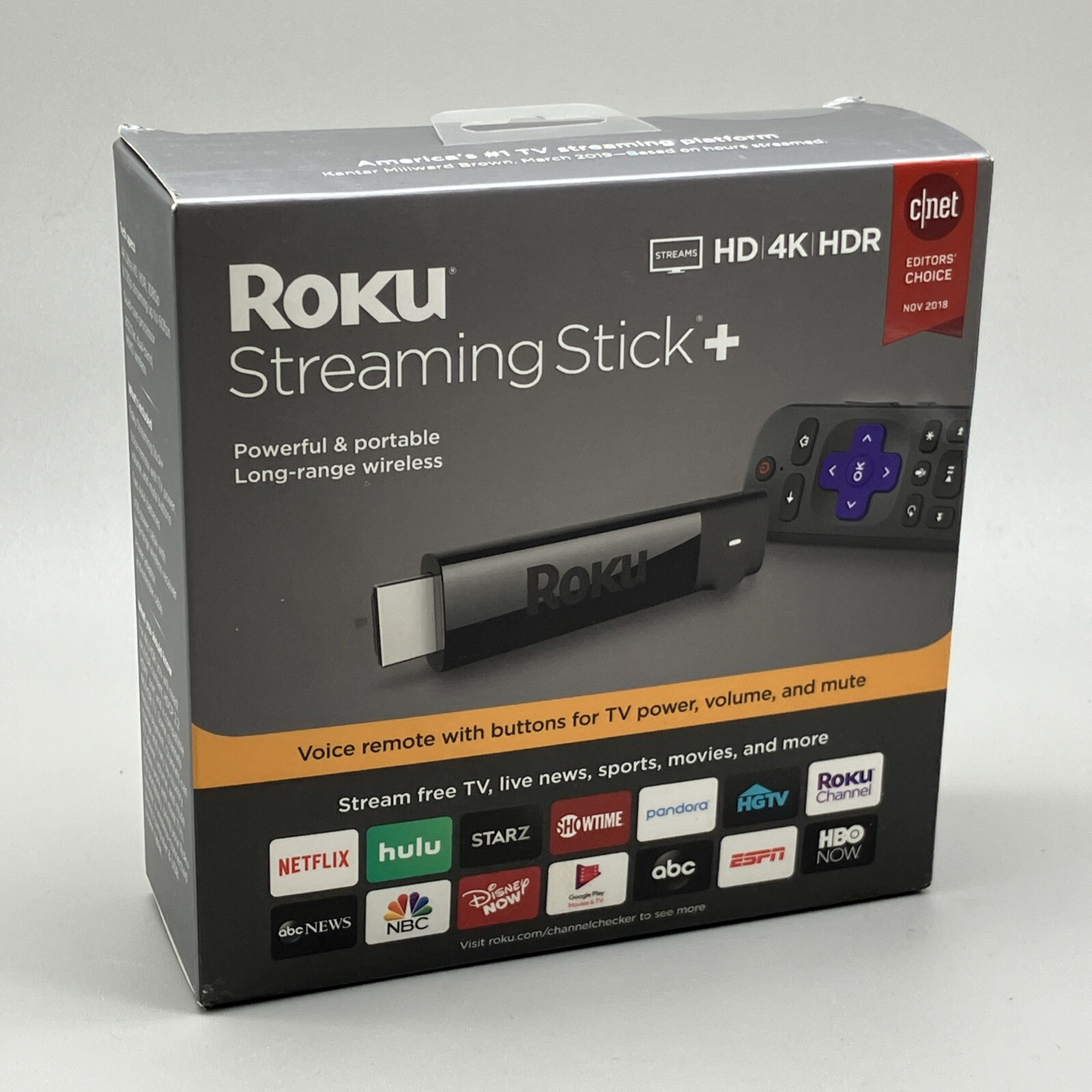 Roku Streaming Stick HD/4k/HDR streaming Device A32