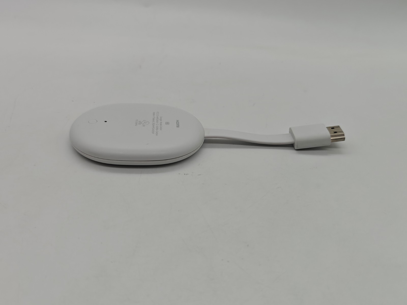 Google Chromecast with Google TV HD G454V Streaming Device White Unit Only