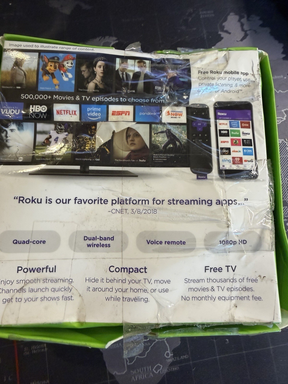 Roku 3800R Streaming Stick – Black (2017) No remote