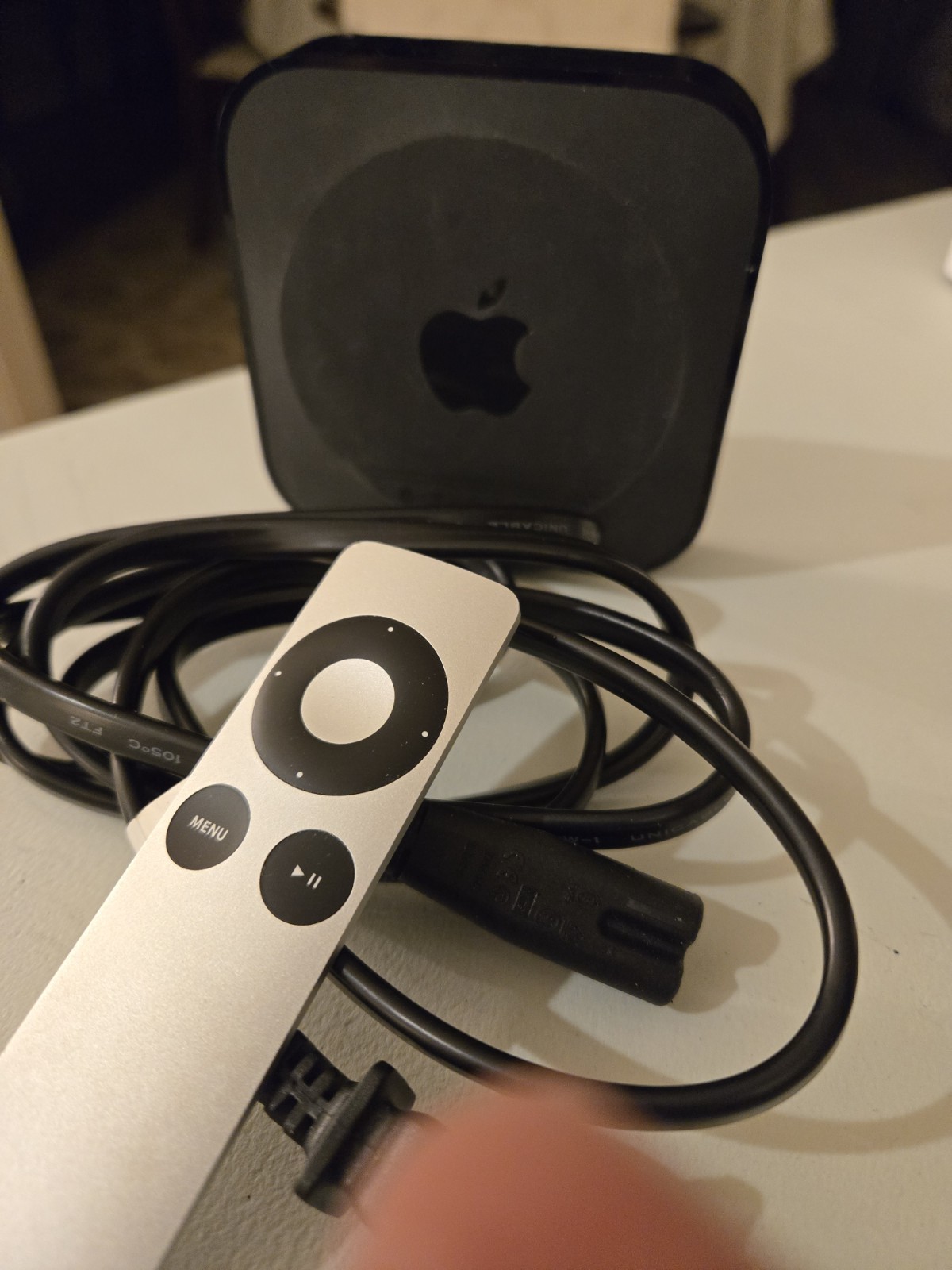 Apple TV 2nd Generation Model A1378 With Remote & Cord, Tested And Working