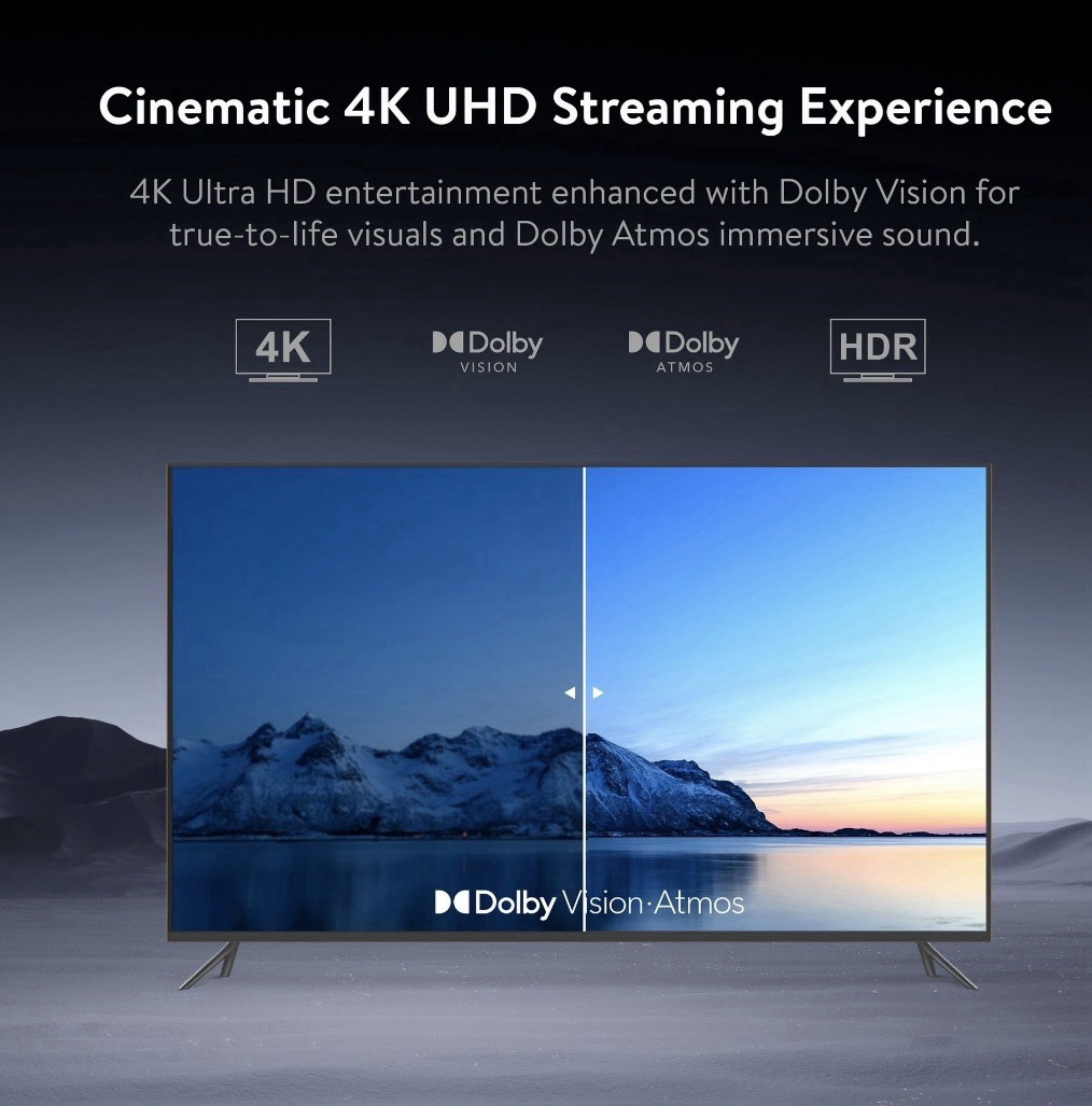 onn 4K Plus Streaming Device, Google TV – Ultra-fast Streaming, Stunning 4K UHD