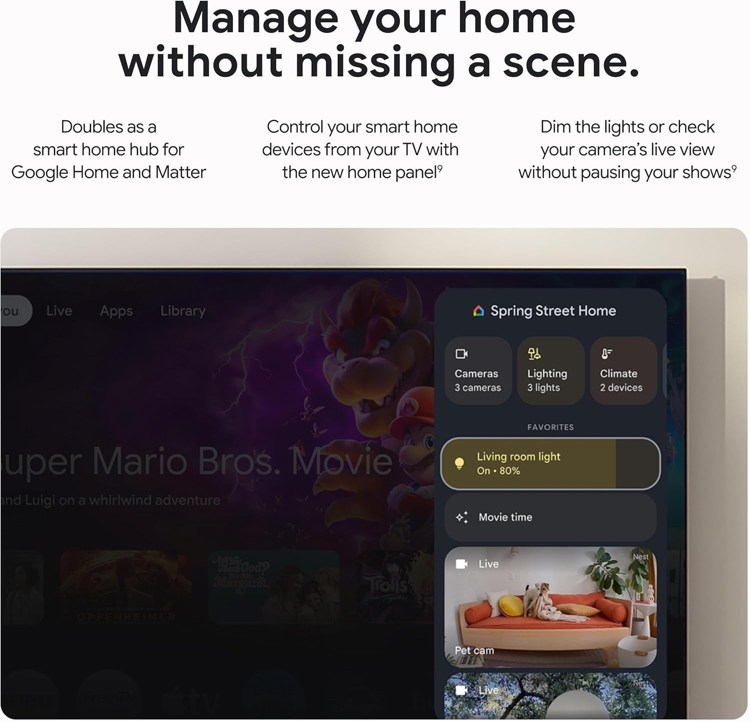 Ultra HD TV Streamer – 32GB Storage, Dolby Vision & Smart Remote – Porcelain