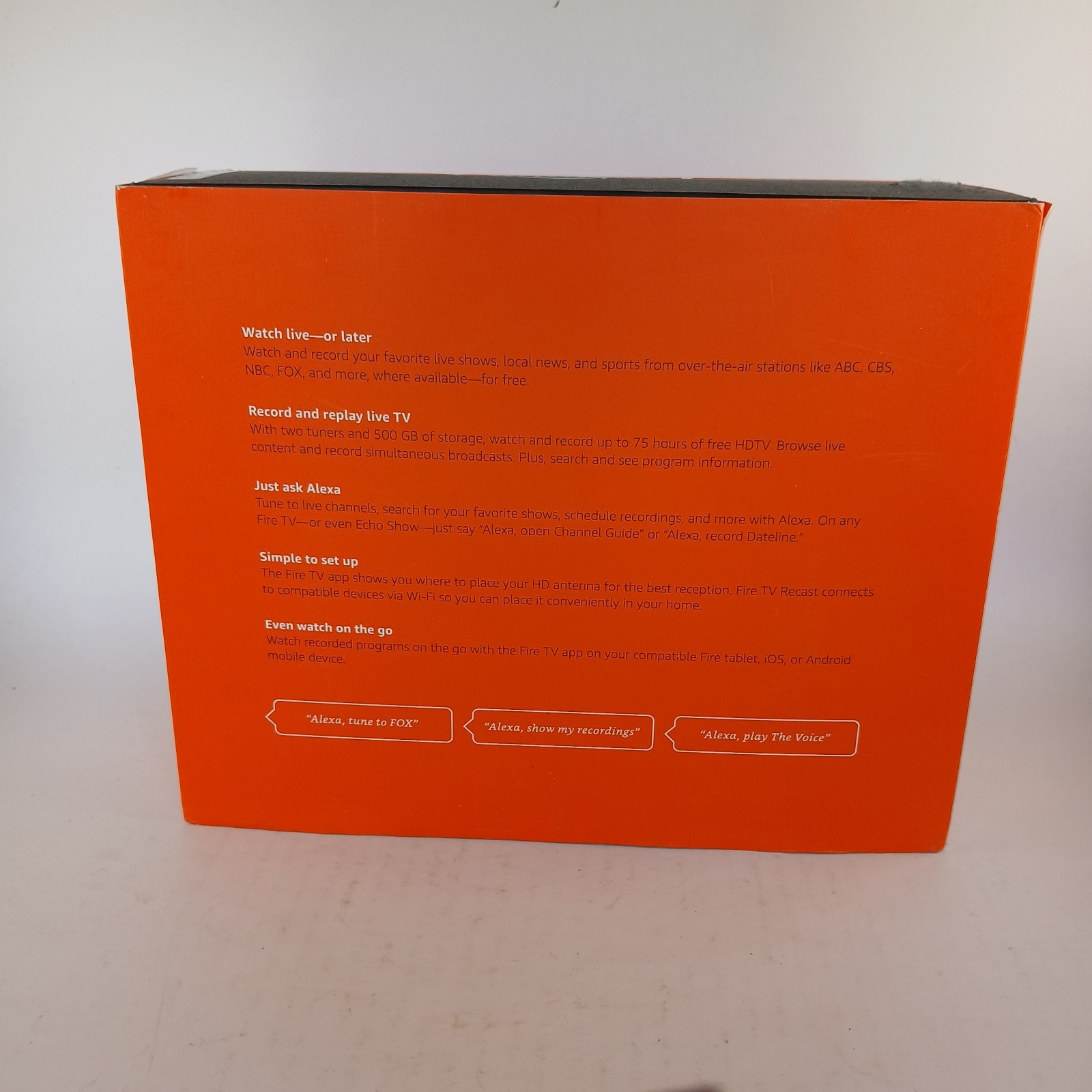 Amazon Fire TV Recast 500GB Over-the-Air DVR