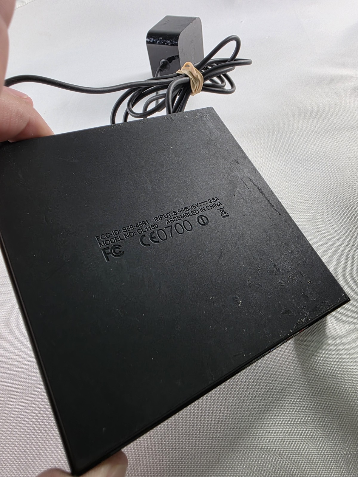 Amazon Fire TV Box 1st Gen CL1130 Media Streamer Power Adapter No Remote Used