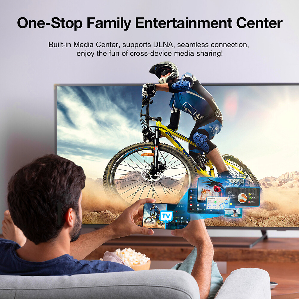 GTMEDIA 4K Next-Gen ATSC 3.0 TV Converter X1 Ultra HD Streaming Device Dual WiFi
