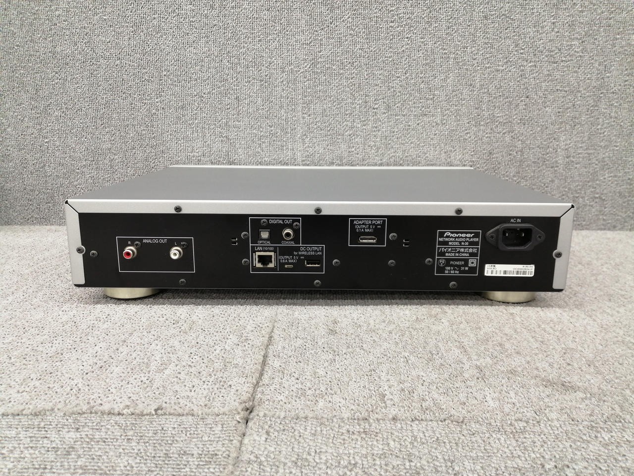 Pioneer N-30 Network Player Good Condition from Japan w/Accessories