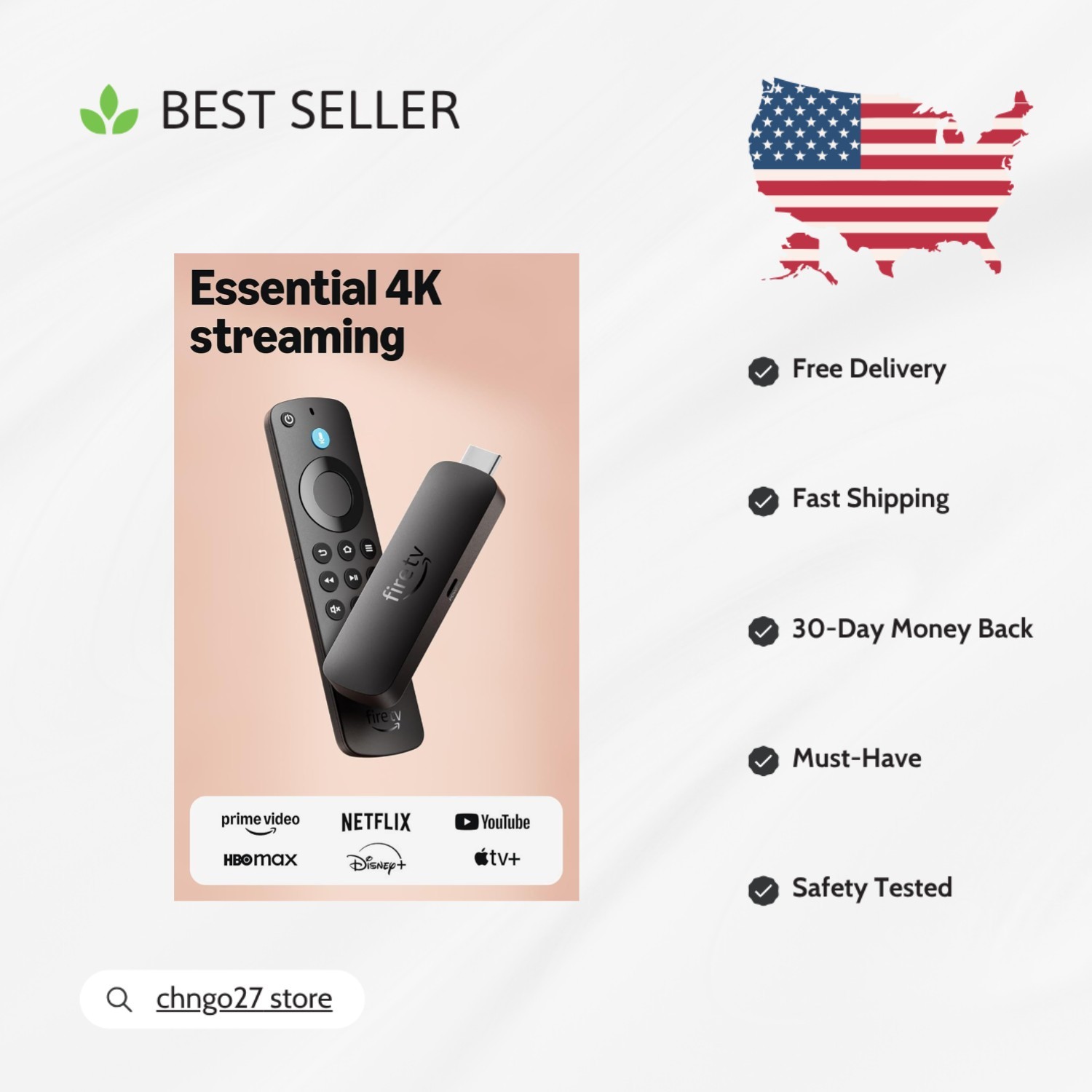 Stream in Stunning 4K with Amazon’s Fire TV Stick 4K Select – Smart Home Ready