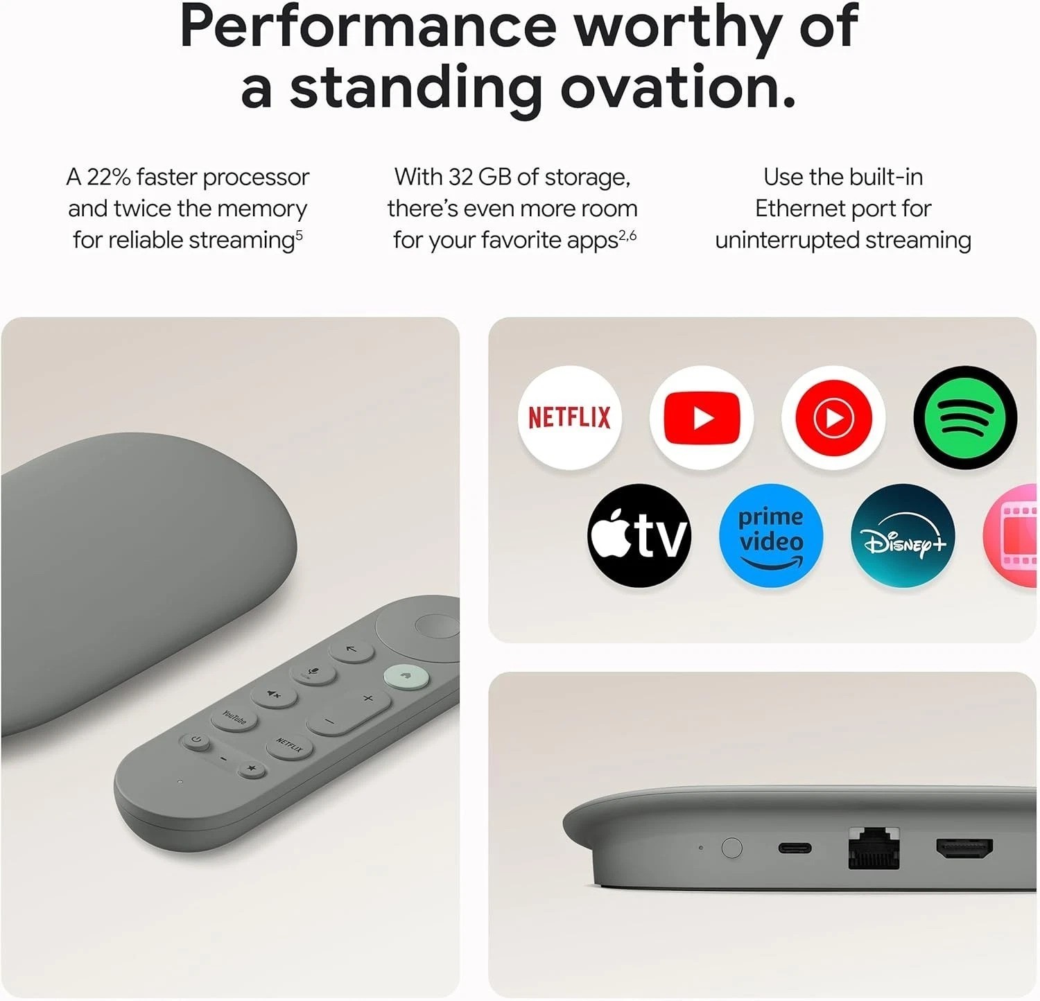 Fast 4K TV Box with Voice Control and 32GB Storage – Perfect for Streaming